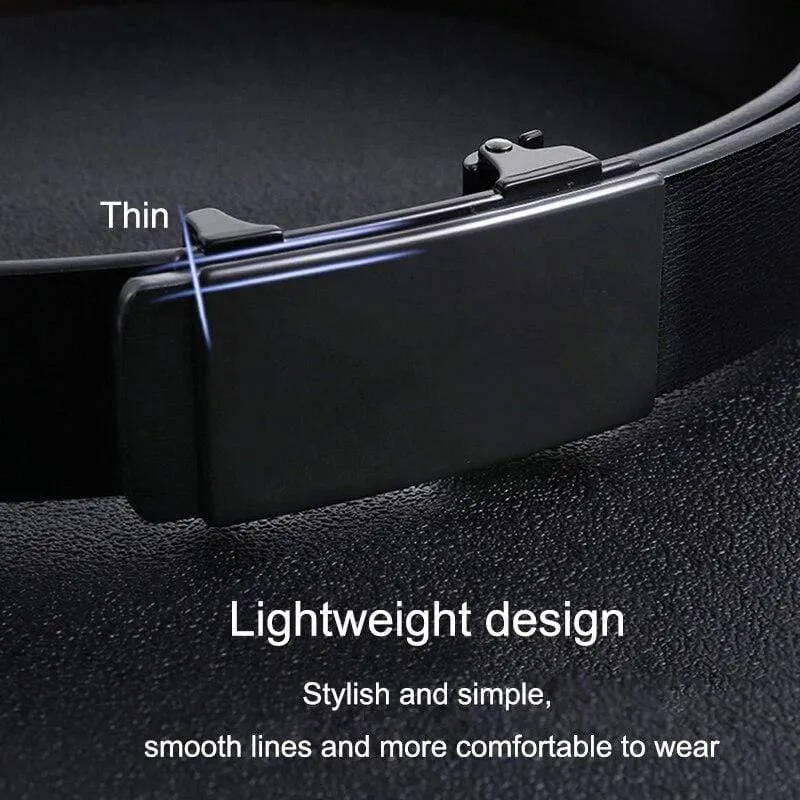 Echtes Leder herren Gürtel Rindsleder Strap Für Männliche Automatische Schnalle Zahnlos Leder Gürtel Männliche Gürtel Für Männer