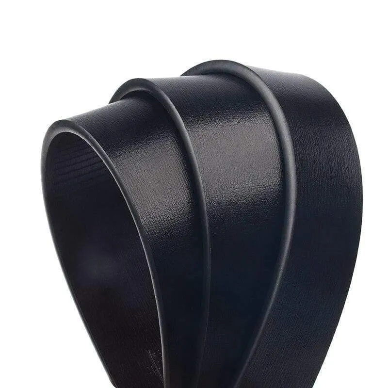 Echtes Leder herren Gürtel Rindsleder Strap Für Männliche Automatische Schnalle Zahnlos Leder Gürtel Männliche Gürtel Für Männer