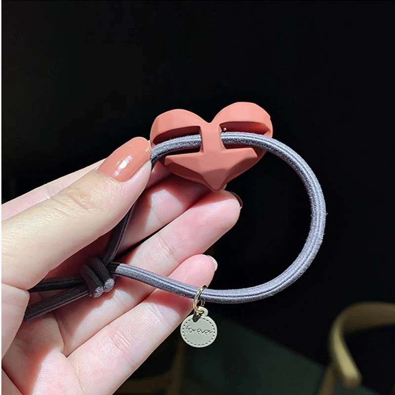 8PCS Koean Style Nette elastische Haarbänder für Frauen Pferdeschwanzhalter Krawatte Kaugummi Scrunchie Gummibänder Mädchen Haarschmuck