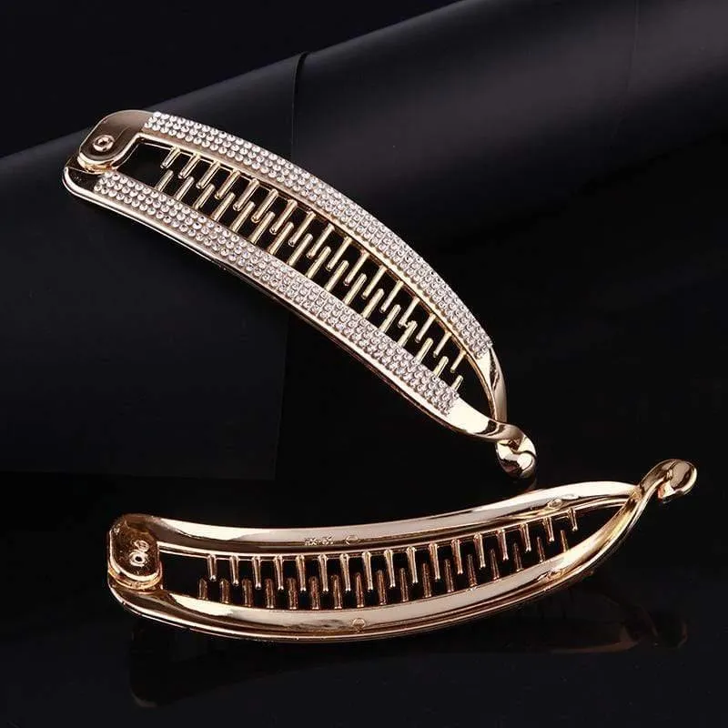 Haar Klaue Clips Mädchen Haar Banane Haarspangen Haarnadeln Haarschmuck Für Frauen Clips Klemme Weibliche DIY Accessoires Mode