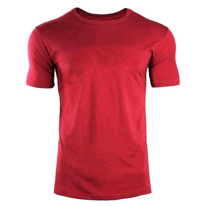 Herren Kurzarm T-Shirt aus massiver Baumwolle Turnhallen Fitness Bodybuilding Workout T-Shirts Sommer lässig schlanke T-Shirts Crossfit Bekleidung