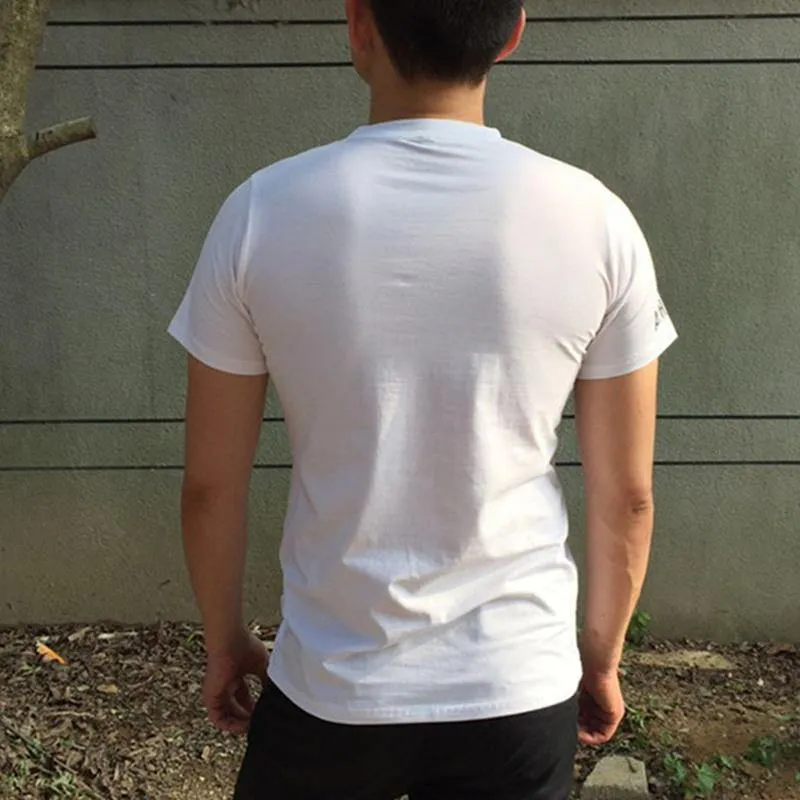 Herren Baumwolle Kurzarm T-Shirt New Casual Print Slim Fit Shirt Männlich Jogger Gyms Fitness Crossfit T-Shirts Tops Kleidung