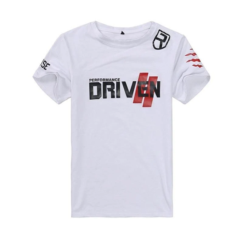 Herren T-Shirt Kurzarm Baumwolle Sommer Casual Fashion Slim Print T-Shirt Mann Jogger Fitness-Studios Fitness Workout T-Shirt Tops Markenkleidung