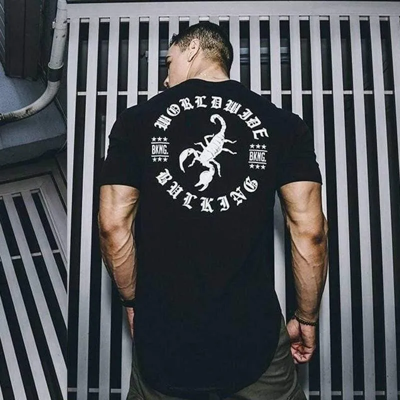 Herren T-Shirt Sommer Kurzarm Rundhals Kurzarmshirt Fitnessshirt Fitnessshirt Fitnessshirt