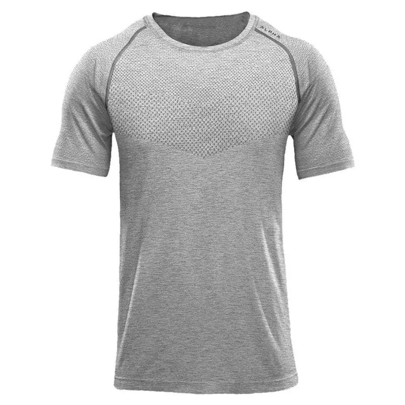 Kompression Schnelltrocknende Hemden Herren Turnhallen Fitness T-Shirt Superelastic Skinny T-Shirt Tops Sommer Jogger Crossfit Markenkleidung