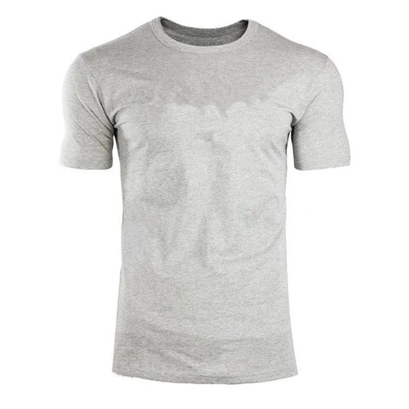 Herren Kurzarm T-Shirt aus massiver Baumwolle für Fitnessstudios, Fitness, Bodybuilding, Workout, T-Shirts, Sommer, lässig, schlank, T-Shirts, Tops, Crossfit-Kleidung