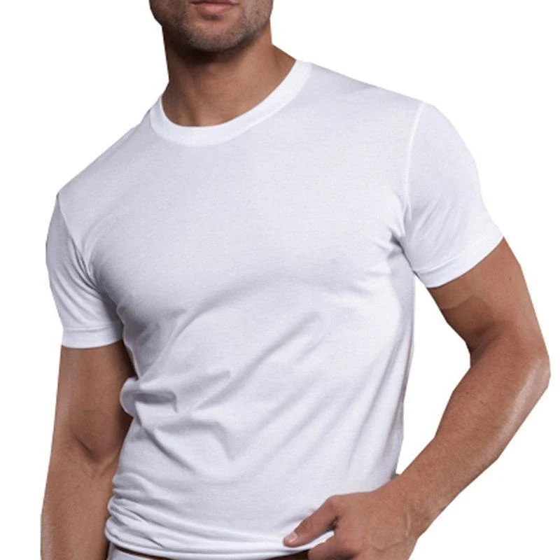 Herren Kurzarm T-Shirt aus fester Baumwolle für Fitnessstudios, Fitness, Workout, T-Shirts, männlich, Sommer, lässige Mode, schlanke T-Shirts, Tops, Crossfit-Kleidung