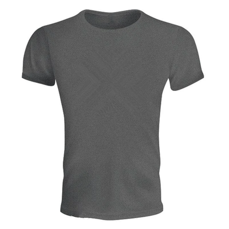 Herren Kurzarm T-Shirt aus fester Baumwolle für Fitnessstudios, Fitness, Workout, T-Shirts, männlich, Sommer, lässige Mode, schlanke T-Shirts, Tops, Crossfit-Kleidung