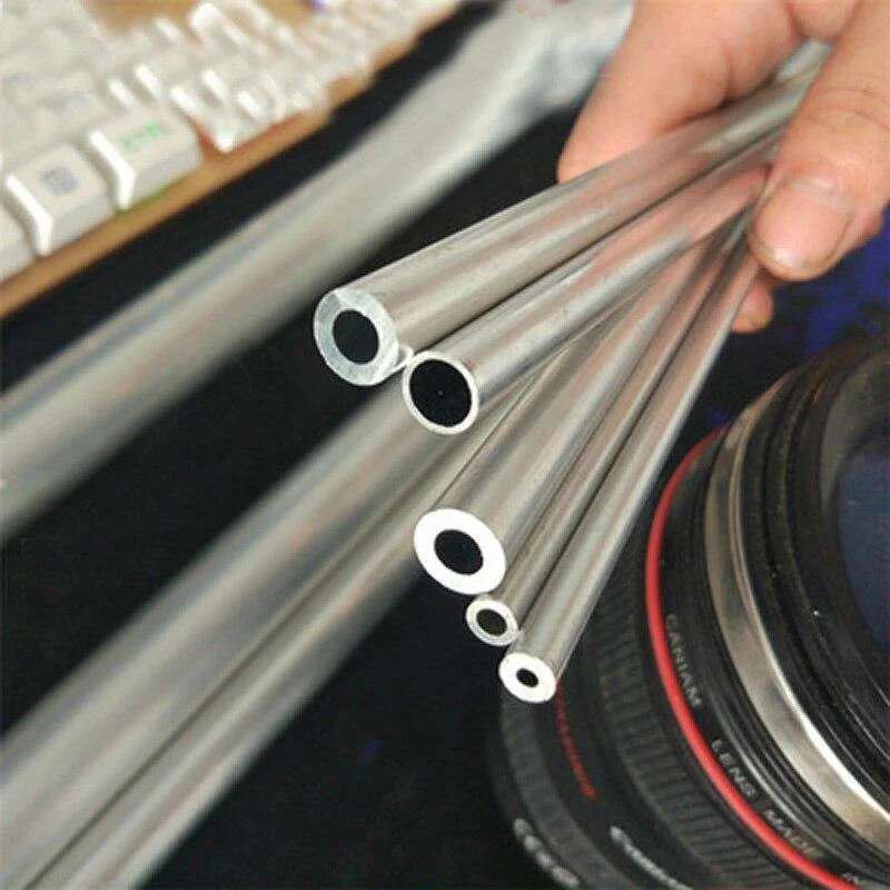 1 Stück 2.8 mm–6 mm Innendurchmesser, Aluminiumrohr, Legierung, hohler AL-Stab, harter Bolzen, Rohrkanal, Gefäß, 300 mm L, 8 mm Außendurchmesser