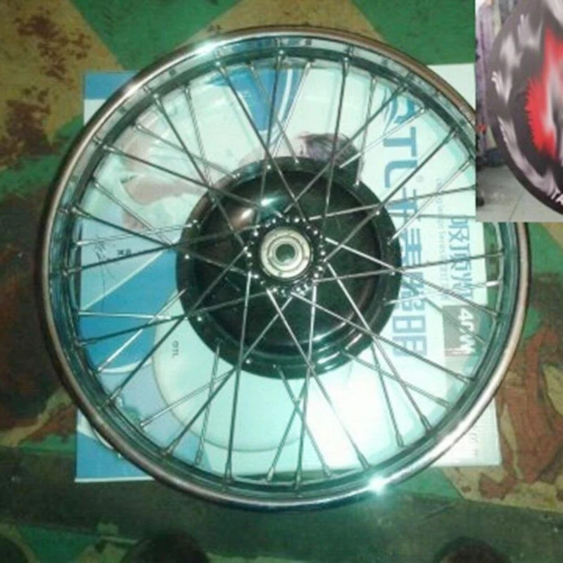 China Ural CJ-K750 Motor Vorder- und Hinterrad-Speichen-Set, Gehäuse für BMW R12 R75 R72 M1 M72, kurzer langer Typ, 40 Stück (CJ-K750)