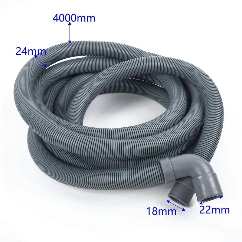 157.5 Waschmaschine Waschmaschine Spülmaschine Ablaufschlauch Auslassrohrverlängerung 22mm