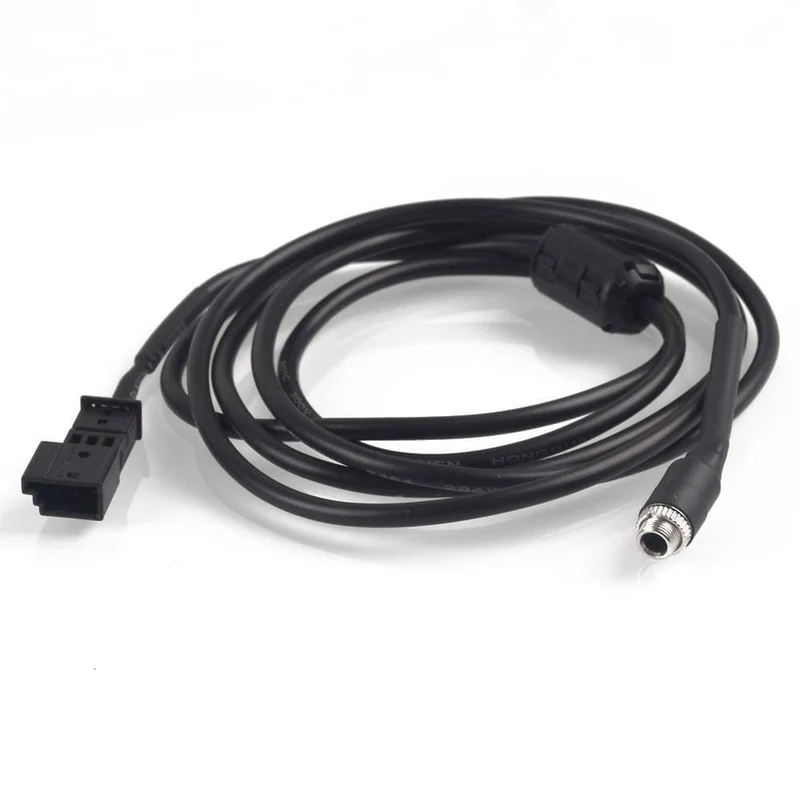 Car Audio Parts AUX-Eingangskabeladapter Für BMW E39 E46 E53 BM54 mit 16: 9-Bildschirm-CD-Navigation