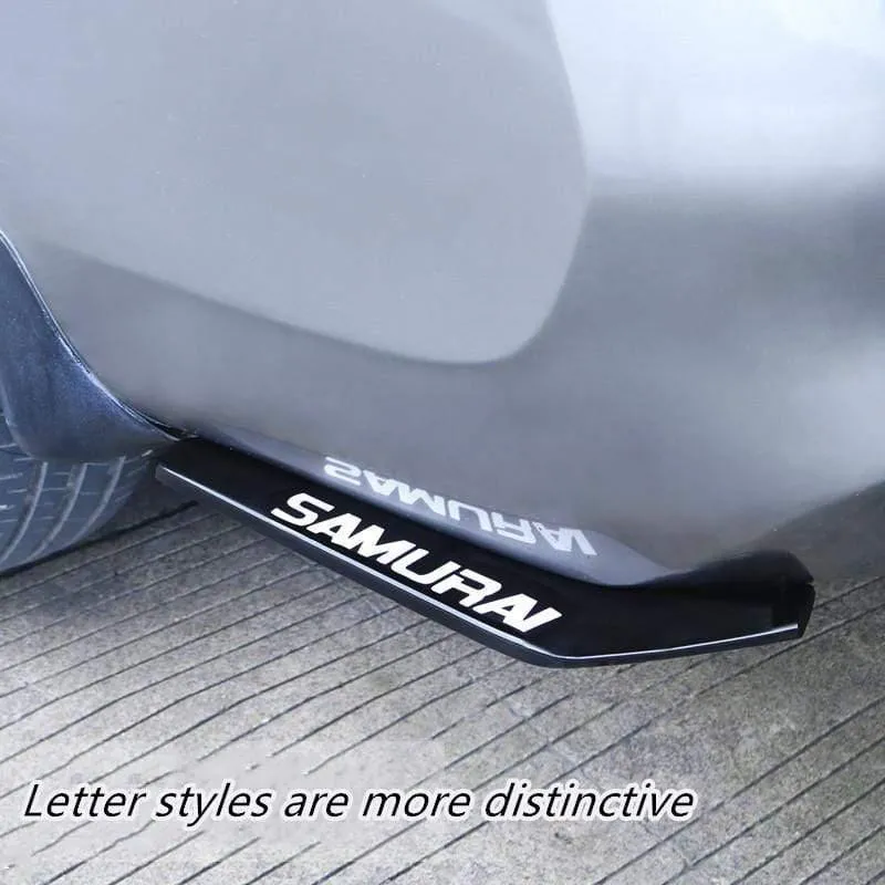 2 Stück Universal Auto Heckstoßstange Lip Spoiler Canards Wickelwinkel Kratzschutz Diffusoren ABS Auto Außenteile Für Bmw x1 e30