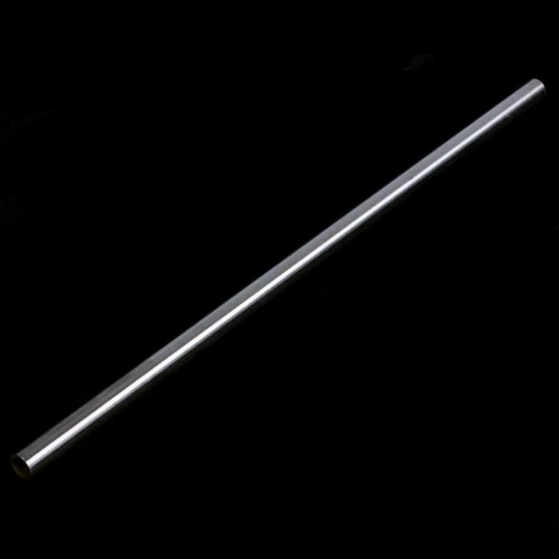 1PC 304 Edelstahl-Kapillarrohrwerkzeug Außendurchmesser 8 mm x 6 mm Innendurchmesser, Länge 250 mm (Silber)