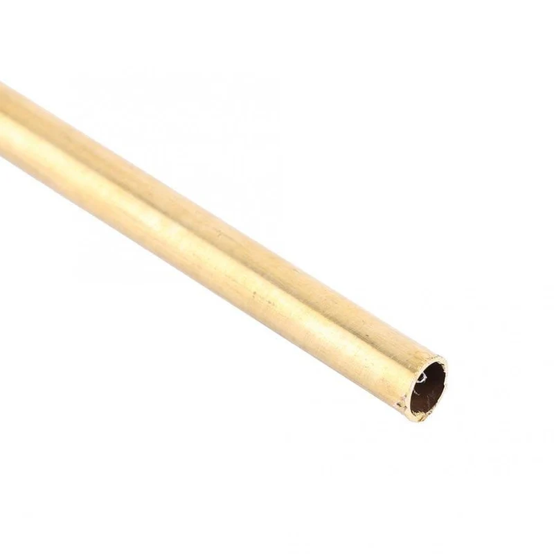 Messing-Rundrohr, 3/4/5/6/8 mm Außendurchmesser, 20 cm Länge, Rohrleitungsbau, Modellbau, Werkzeuge, Hobby, Handwerk, Verwendung, Messing-Rohrverbinder