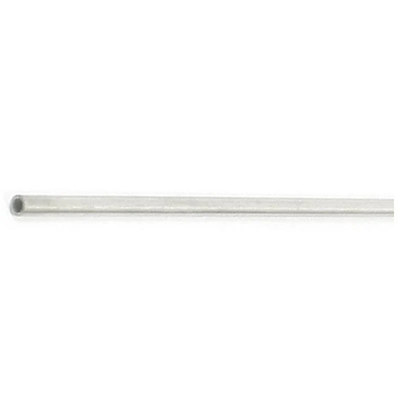 EINFACHE 2-teilige Verarbeitung von Metall-Edelstahl-Rundrohr 170X3Mm 0.5Mm dicke Wand (Silber)