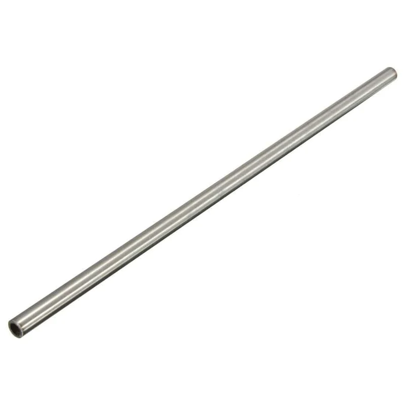 BMBY-1PC 304 Edelstahl-Kapillarrohrwerkzeug Außendurchmesser 8 mm x 6 mm Innendurchmesser, Länge 250 mm (Silber)
