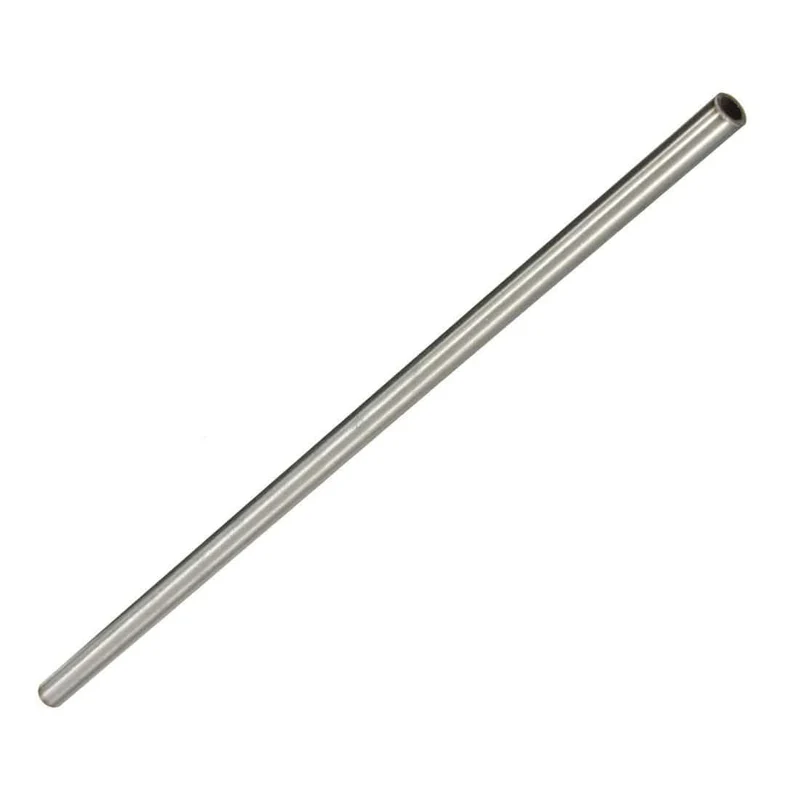 BMBY-1PC 304 Edelstahl-Kapillarrohrwerkzeug Außendurchmesser 8 mm x 6 mm Innendurchmesser, Länge 250 mm (Silber)