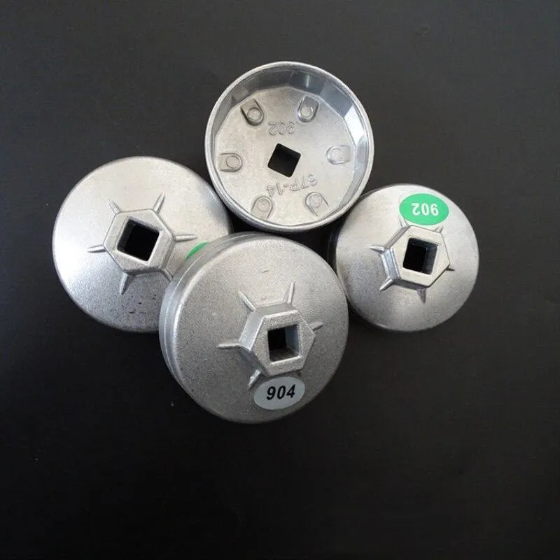 74mm 14 Flöten Aluminium Ölfilter Entfernen Werkzeugschlüssel Steckschlüsselentferner für BMW AUDI Benz Bora Golf FIAT Santana Passat Autoteile