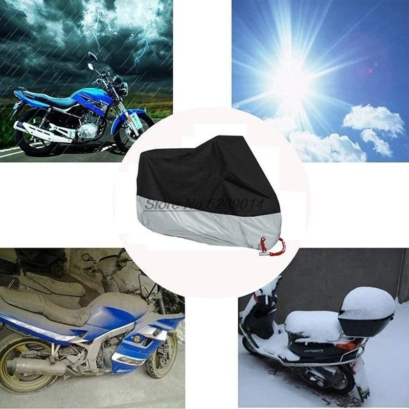Motorradabdeckungen UV Anti Für Suzuki Dl650 Zubehör Ktm Exc 2017 Street Glide Zubehör Kawasaki Z1000 Teile Kawasaki Er6n