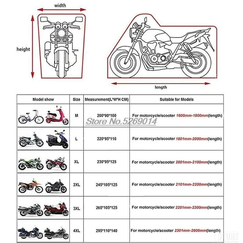 Motorradabdeckungen UV Anti Für Suzuki Dl650 Zubehör Ktm Exc 2017 Street Glide Zubehör Kawasaki Z1000 Teile Kawasaki Er6n
