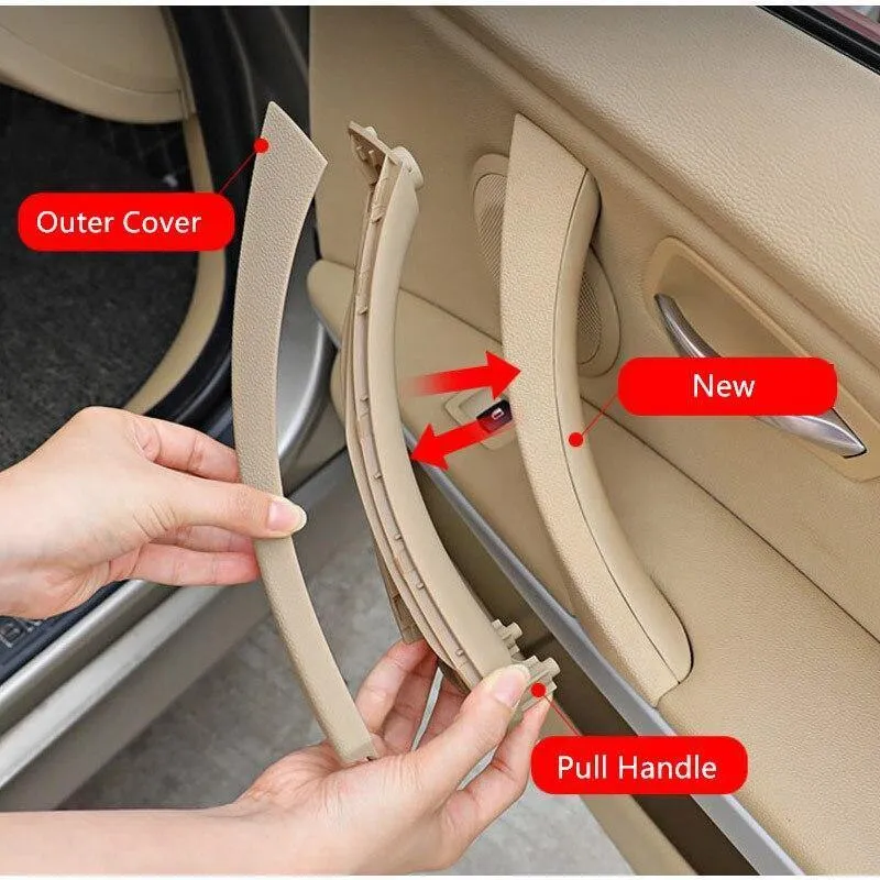 Fahrzeuginnengriff Innentürverkleidung Zugverkleidung Grau Beige Schwarz links Rechts Für BMW 3er E90 E91 316 318 320 325 328