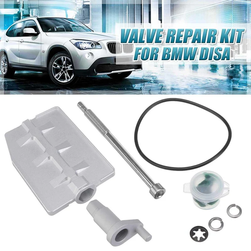 1 Set Motoransaugkrümmerventil Wirbelklappe Reparatursatz Rassel Aluminium Fix Überholung Für BMW Disa M54 3.0 ltr