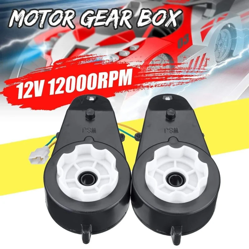 1 Paar 12V Motor Elektrogetriebe für Kinder Fahrt auf Autospielzeug Ersatzteile für BMW für Audi TT für Hummer für Land Rover für Jeep