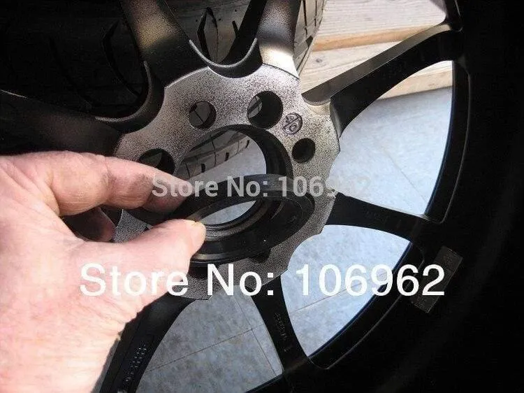 66.6-57.1mm 20 stücke Schwarz Kunststoff Rad Hub Centric Ringe für Audi VW BMW Felge Teile Auto Zubehör