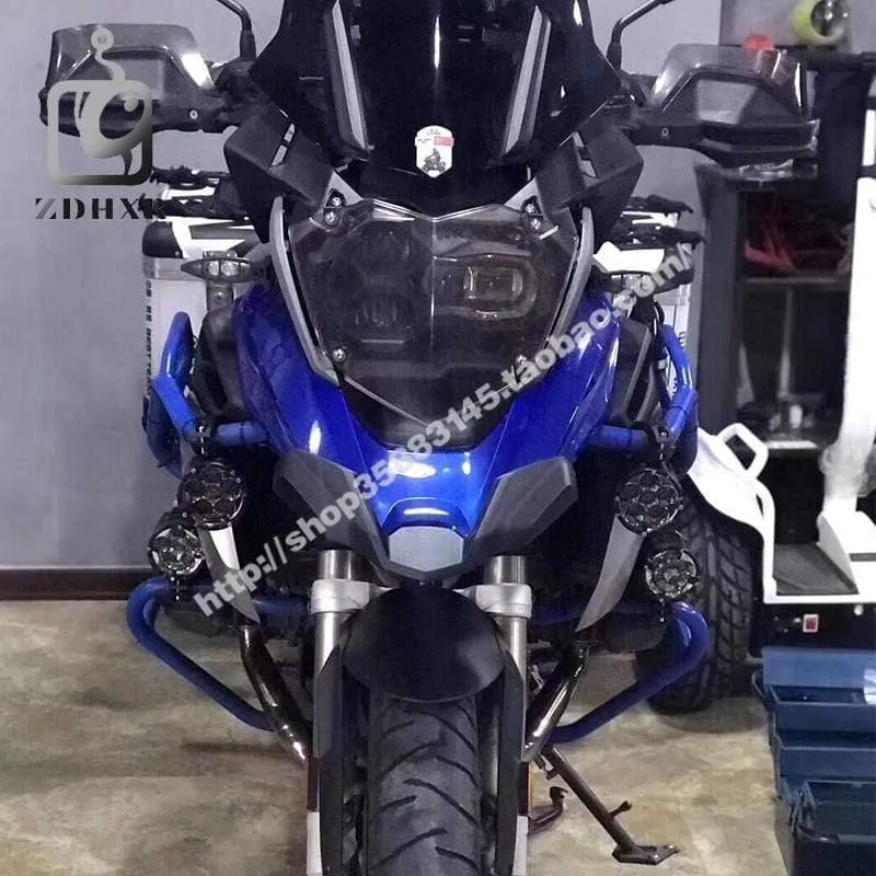 R1200GS R1250GS Kotflügel Motorradteile Teile Schnabel Verlängerung Radkappe Schwarz Für BMW R1200 GS LC 2018 2019 / R1250 GS 2019