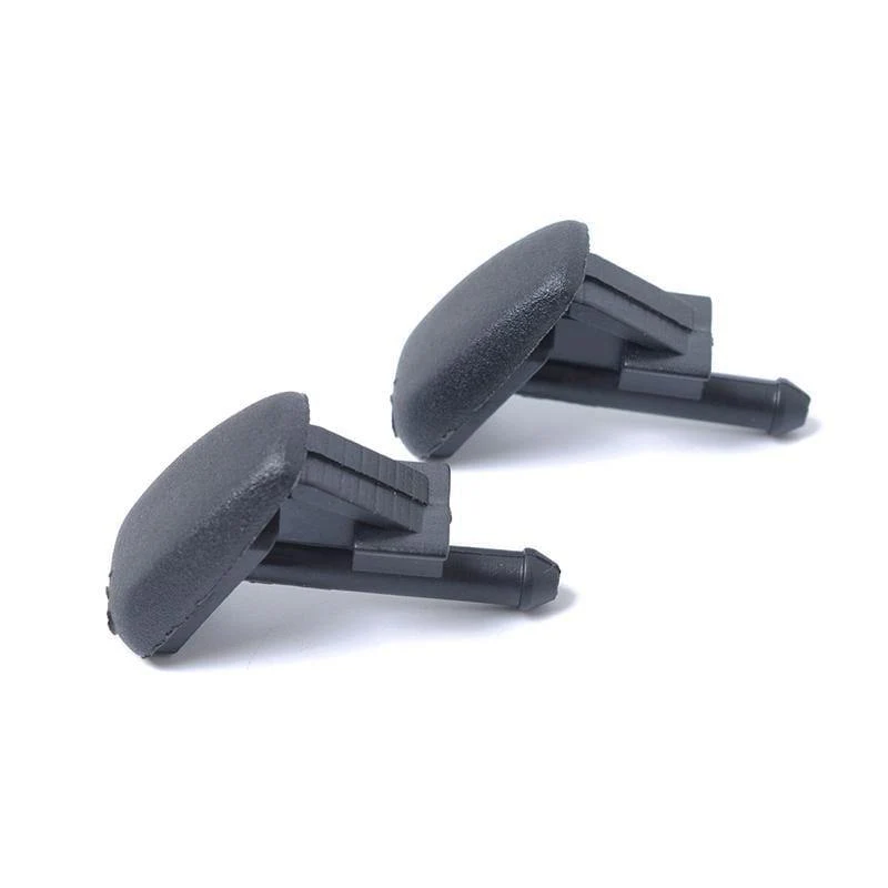 2 Stück / Set Windschutzscheibe Wassersprühwischer Düsenwaschanlage Universal Car Black Düse für BMW E36 Z3 Fahrzeug Autoteile Autozubehör
