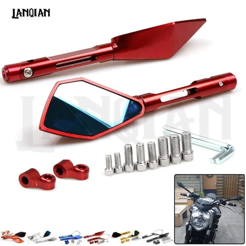 Motorradzubehör Rückspiegel für Honda CB CBR 300 600F 1000R 1100 cb650f 500x cbr 125 cb400 cb190r xsr900 Teile
