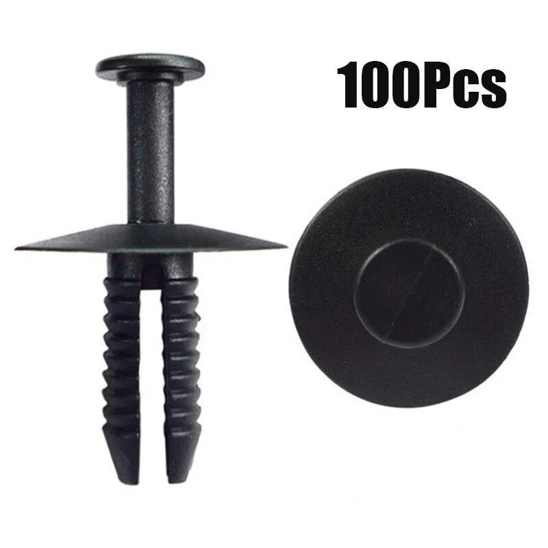 100 Stück Autonieten Stoßstange Kit Set Teile für BMW 51118174185 Verkleidung Türschwellenrad Radclips
