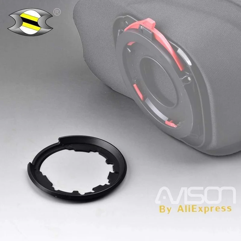 Motorrad Tankrucksack Adapter QUICK-LOCK Easy Lock Tankring Allgemeine Teile (Nylonring)