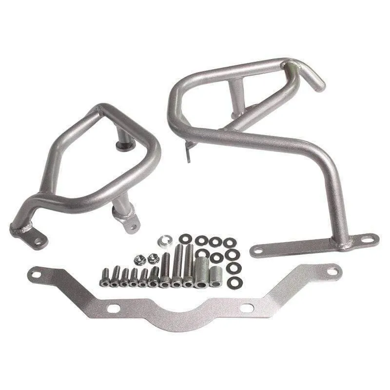 Cherk Black Silvery Massivrohrschutz Motorschutz Crash Bars Protector Für BMW S1000XR 2015 2016 2017 2018 Motorradteile