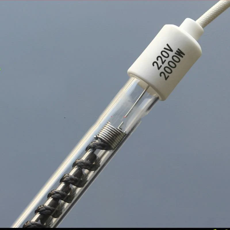 Kohlefaser-Elektroheizrohr Kohlefaserheizung Hochleistungs-mechanische Ausrüstung Quarz-Industrieheizrohr 220V
