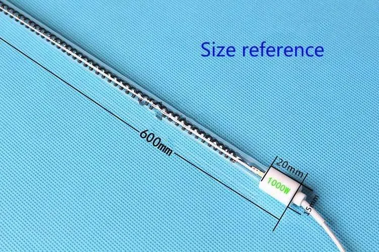 Kohlefaser-Elektroheizrohr Kohlefaserheizung Hochleistungs-mechanische Ausrüstung Quarz-Industrieheizrohr 220V