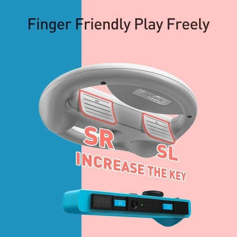 Baseus 2-teiliges Gamepad-Gehäuse für Nintendo Switch Joypad-Ständeretui für Nintend Switch Links Rechts Joy-Con Game Controller