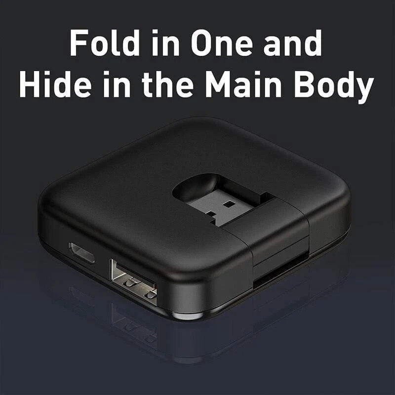 Baseus USB HUB USB C HUB zu USB 2.0 für MacBook Pro Air iPad Pro 2020 Typ C HUB 4 Anschlüsse USB 2.0 HUB für Xiaomi Samsung Notebook