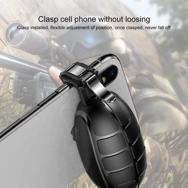 Baseus Gamepad Für PUBG IOS Android Joystick Joypad L1 R1 Handy Game Pad Shooter Controller Trigger Feuerknopf Griff