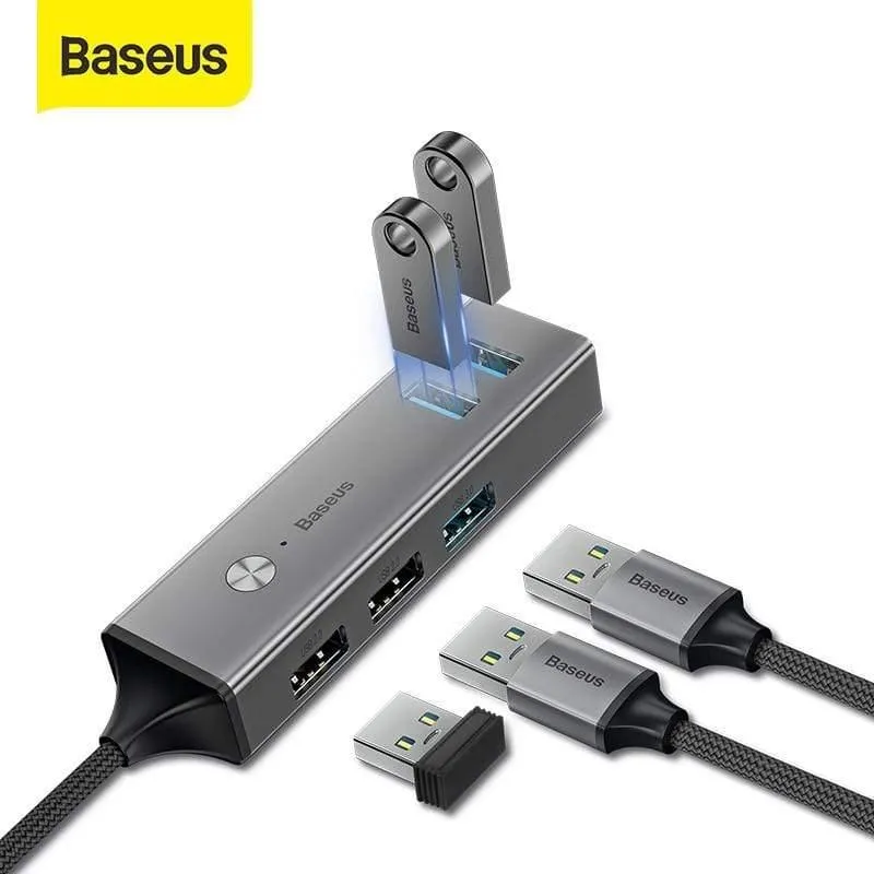 Baseus USB C HUB zu USB 3.0 USB 2.0 USB HUB für MacBook Pro Surface Pro 6 Typ C HUB Erweitern Sie 5 Ports USB-Anschlüsse USB-Splitter