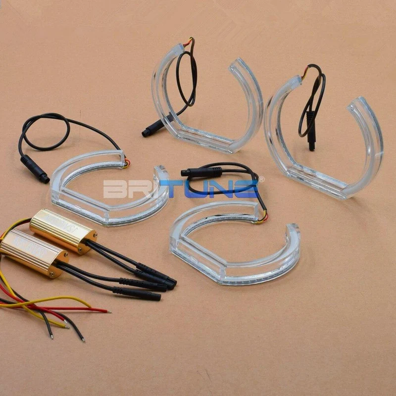 DTM Angel Eyes Für BMW F01 F02 F03 F04 730d 740d 740i 750i 760i Xenon-Scheinwerfer Blinker Halos Kit Zubehör Tuning