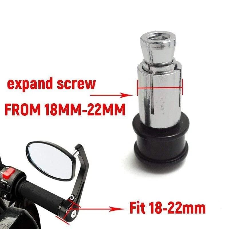 Motorrad End Lenker Rückspiegel Motor Lenker Endspiegel Rückspiegel Seitenspiegel Für BMW Für Kawasaki Für Honda Teile Für 7/8 "22mm