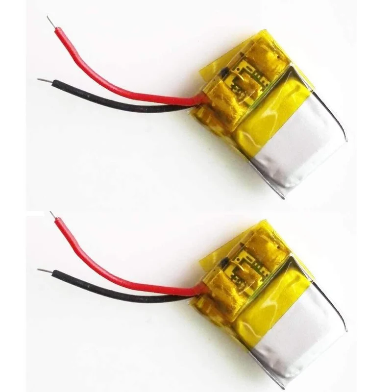 2 Stk. 3.7 V 30 mAh 301012 Lithium-Polymer-Li-Po-Akku Für mp3 mp4 Spielzeug Bluetooth