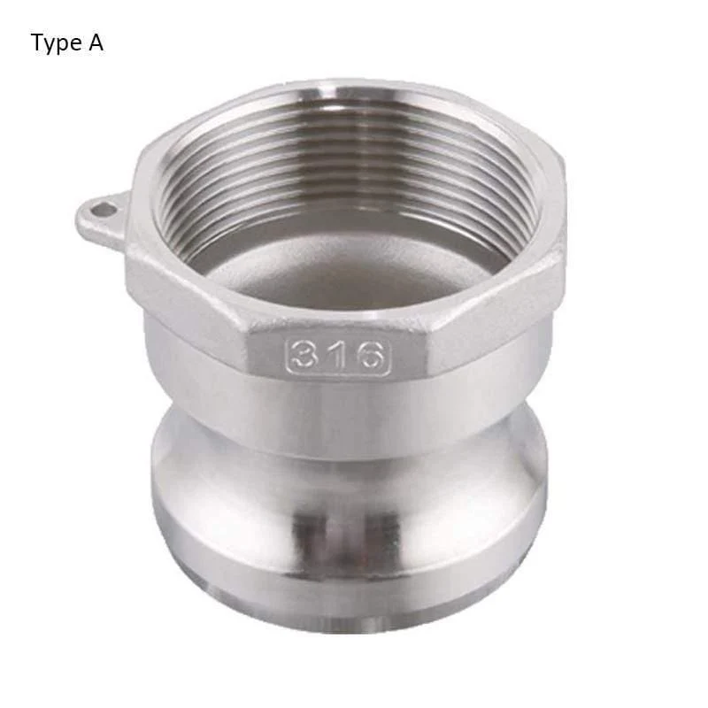 Camlock-Kupplungen 1/2 "bis 2" Edelstahl-Camlock-Anschlüsse Homebrew MPT FPT Barb Adapte