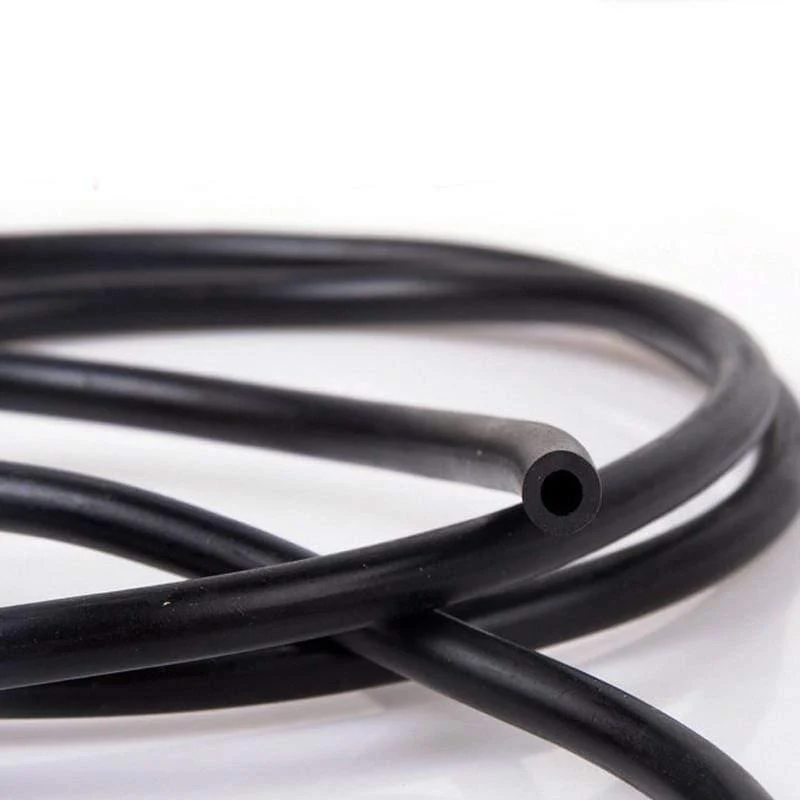3 x 6 mm / 4 x 7 mm schwarz Epdm Rubber Auto Wipers Wasserrohr Wassersprühdüse Verbindungsrohr Gummischlauch für Auto