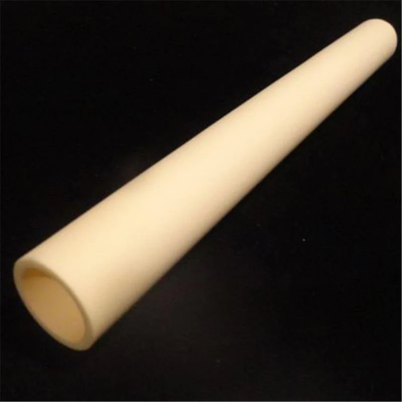 300 mm Länge, isolierendes Aluminiumoxid-Keramikrohr, hohles brennendes, hochtemperaturbeständiges, korrosionsbeständiges Keramikrohr aus Korund