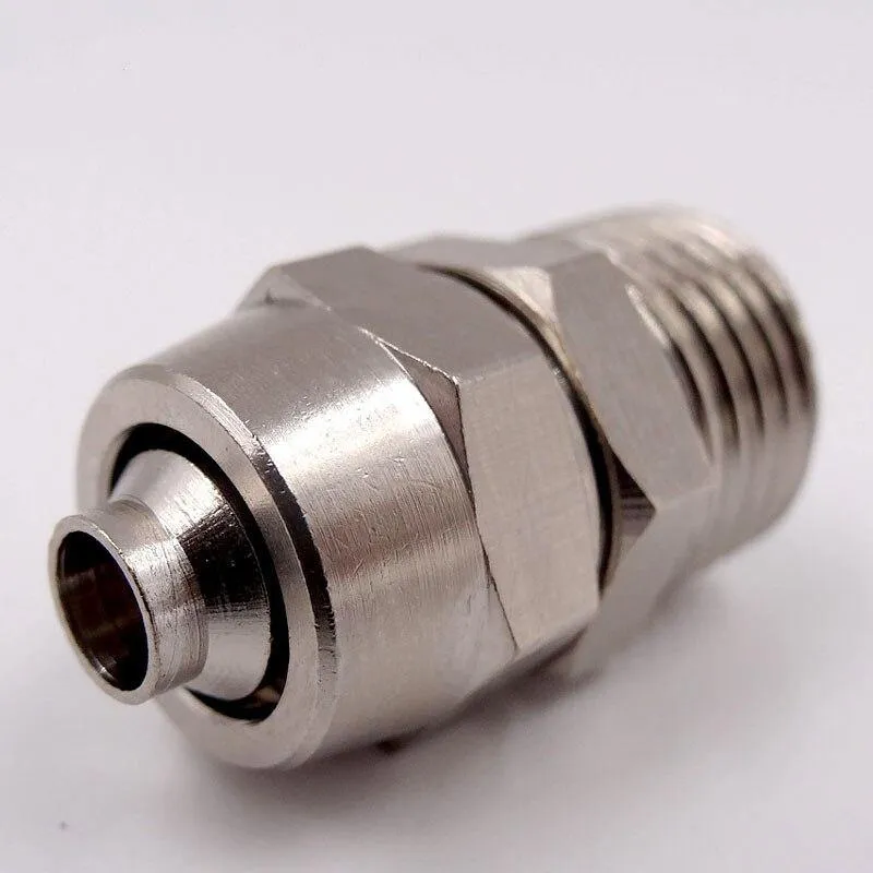 AD 4mm 6mm 8mm 10mm 12mm Pneumatischer Luftschlauch Schnellkupplungen 1/8 "1/4" 3/8 "1/2"