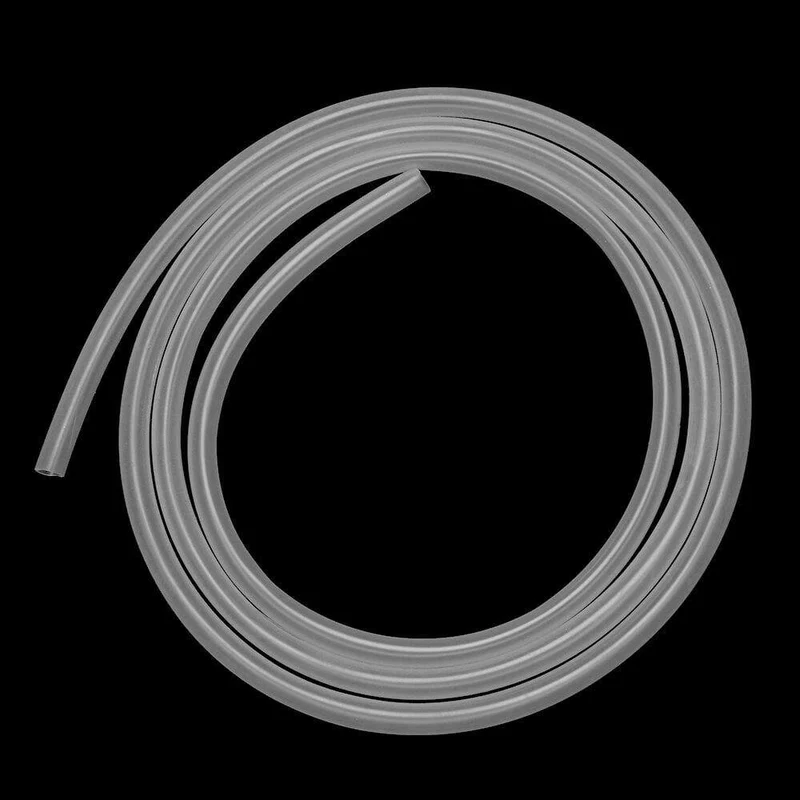 Flexibler PVC-Schlauch Klarer Kunststoffschlauch Rohr Kraftstoff Wasser Auto Aquarien Luft Wärme Silikonschlauch Schrumpfschlauchverbinder Reparatur