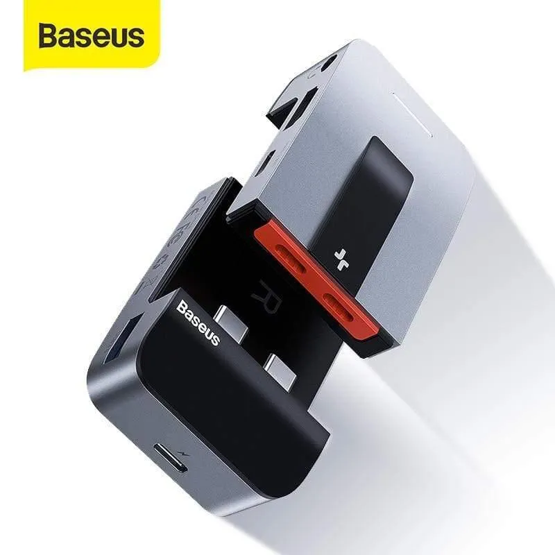 Baseus USB C HUB zu HDMI USB 3.0 USB HUB für MacBook Pro Thunderbolt 3 USB Splitter Kombinierter RJ45-Halter 9 in 1 Typ C HUB (9in1 USB Typ C HUB)